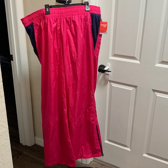 Size 16-18 Danskin work out pants hot pink and navy blue - Picture 6 of 15
